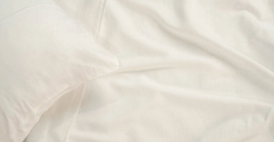 Flat Bed Sheet - White & Off White