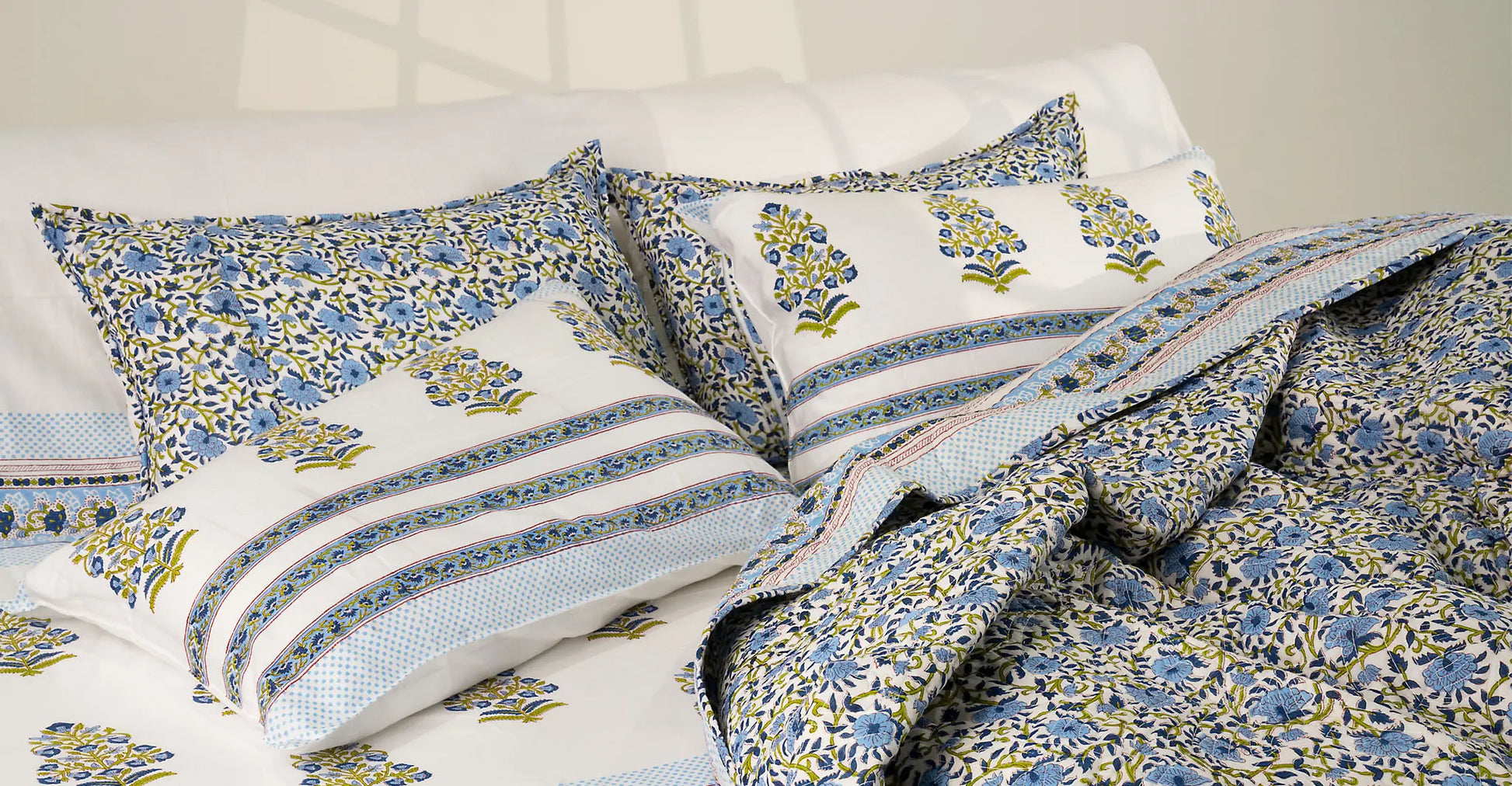 Comforter 6 piece set super king - art of Kolkata